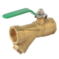 Brass Ball Valve with Strainer